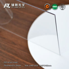 China 16mm de Douane sneed het Acryltarief van de Bladen Hoge Lichte Transmissie, Overdraagbaarheid 91,5% leverancier