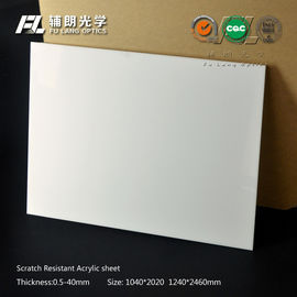 China 4 van het het plexiglasblad van ' *8 ' het acryl duidelijke harde de deklaag acrylblad is op de verdelingen van het aluminiumprofiel van toepassing leverancier